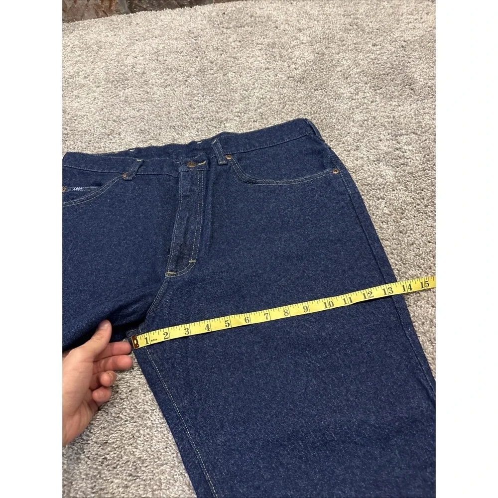 NEW 90s Vintage Men Lee MR Jeans Regular Fit 38x34 Denim 200-8989 Pepper Prewash